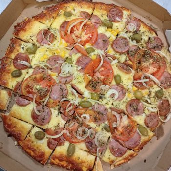 Pizza de Bacon