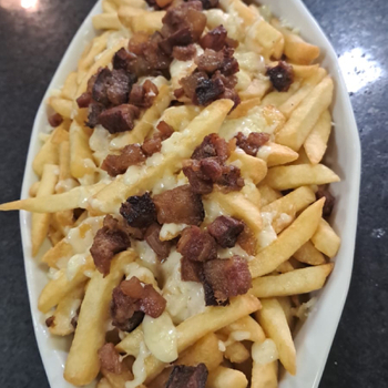 Porção de Batata com Bacon