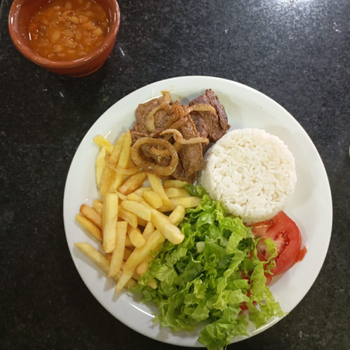 Filé com Fritas