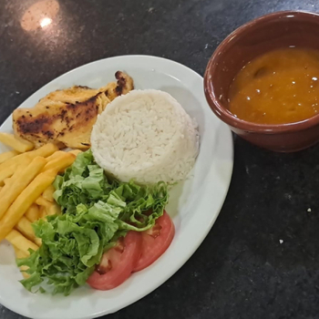 Filé com Fritas